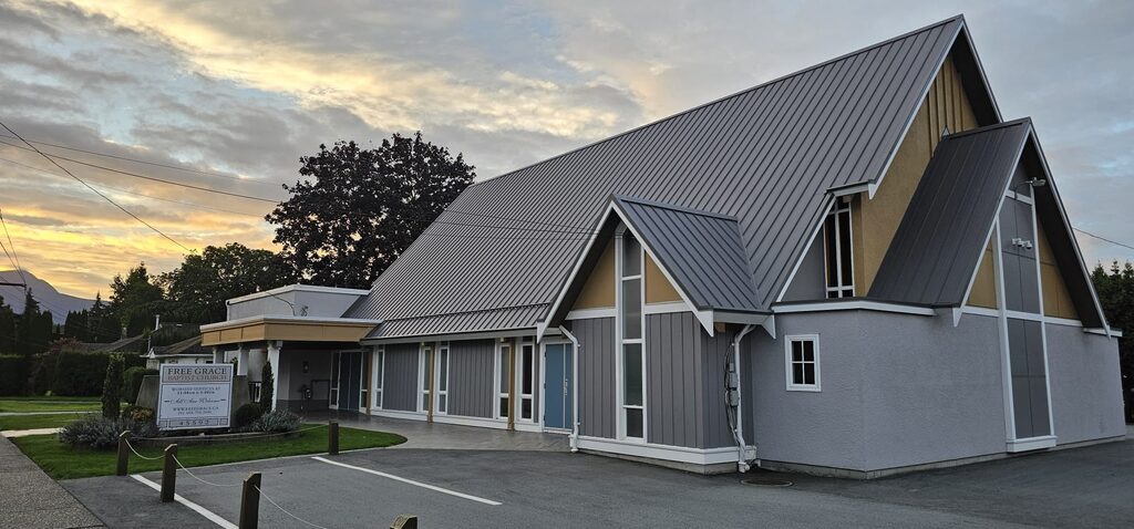 Free Grace Baptist Church building in Chilliwack, BC